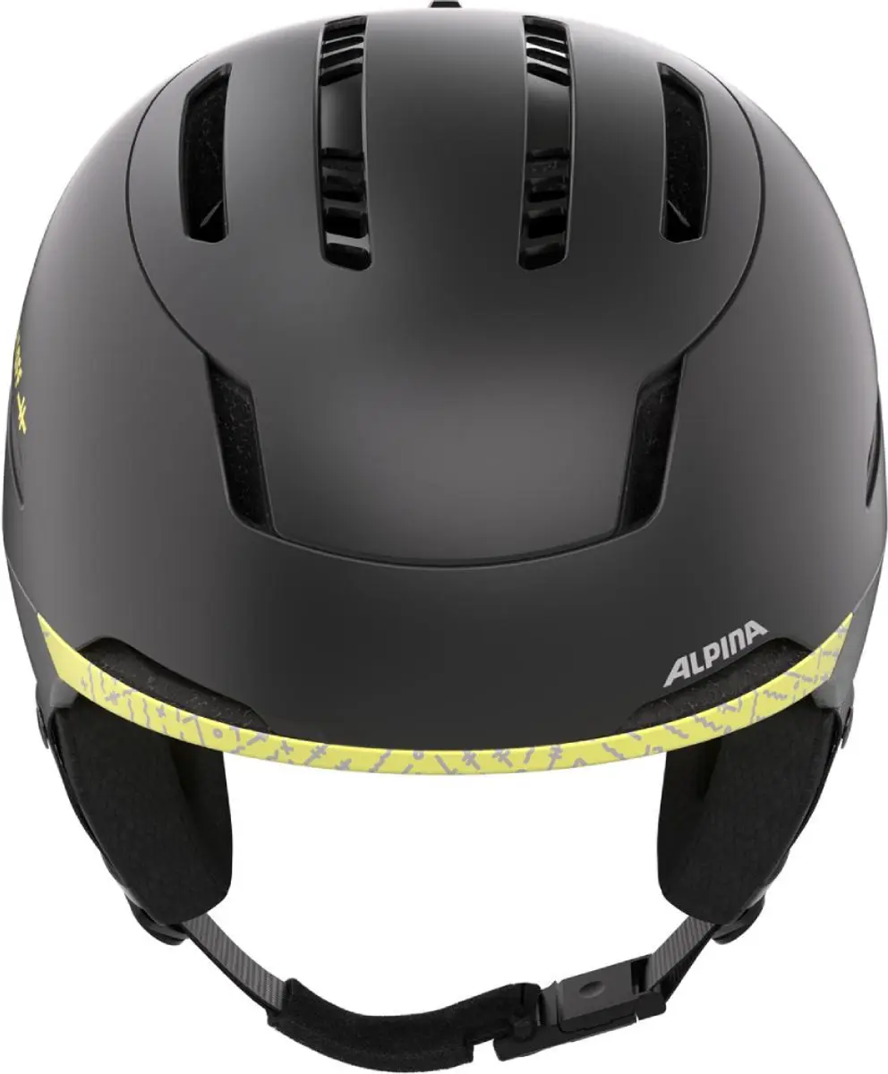 Alpina Versatile Pro Mips Skihelm Litoff Black Matt - 52-56cm