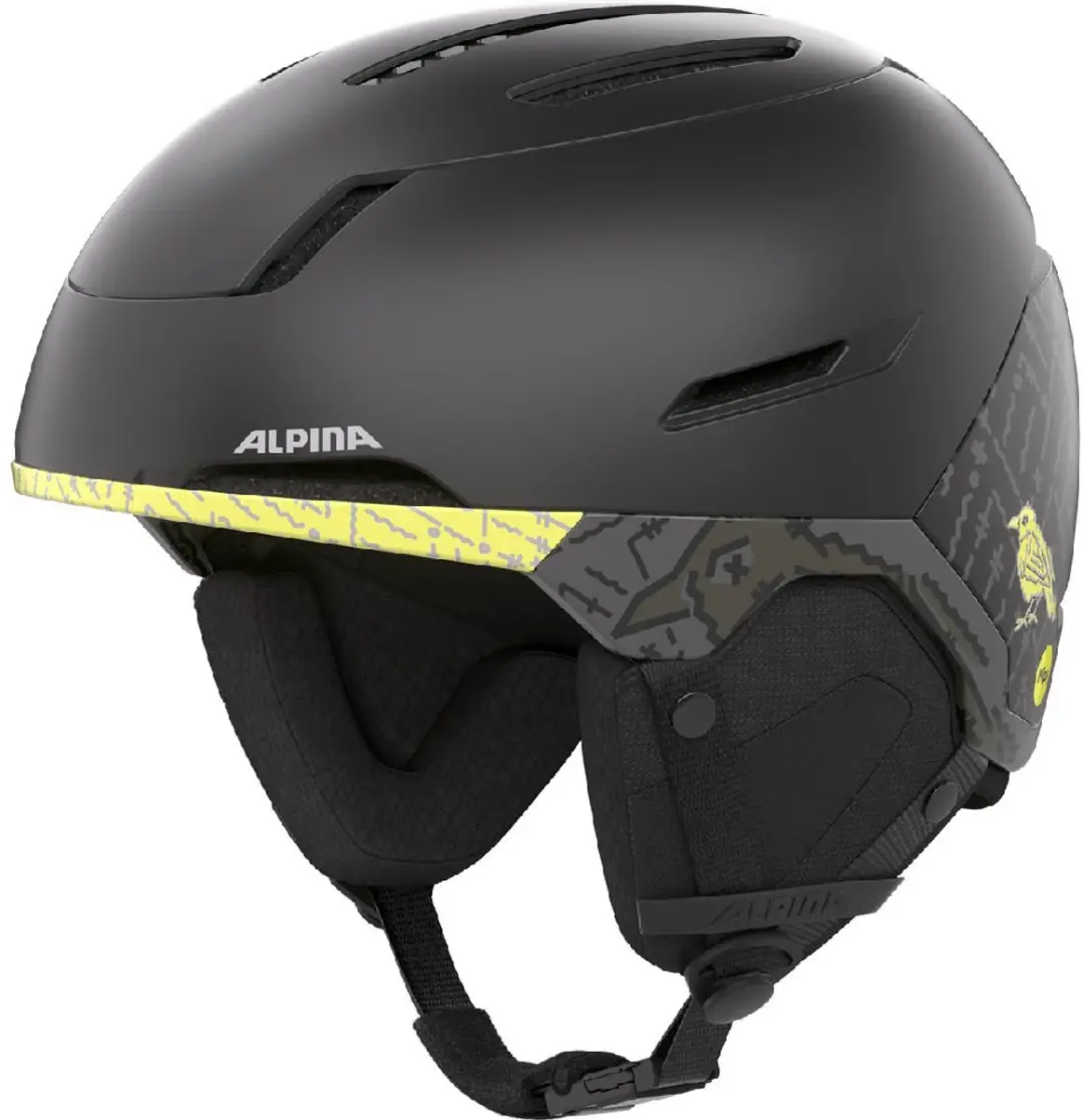 Alpina Versatile Pro Mips Skihelm Litoff Black Matt
