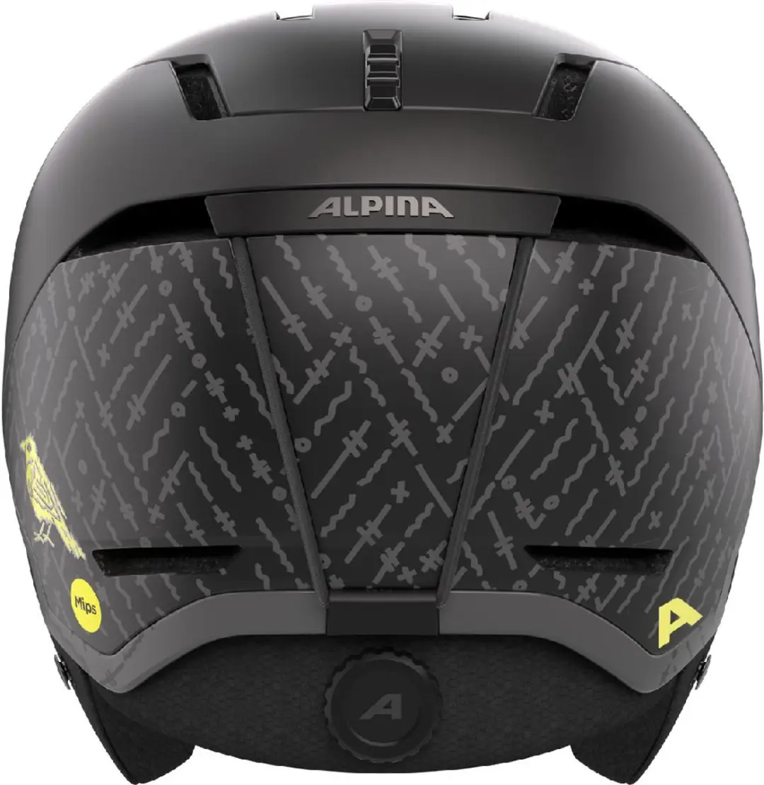Alpina Versatile Pro Mips Skihelm Litoff Black Matt - 52-56cm