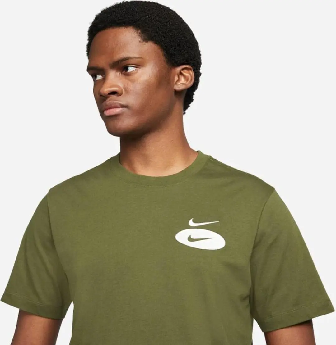 Nike Swoosh League Sportshirt Heren - 2XL - Donkergroen