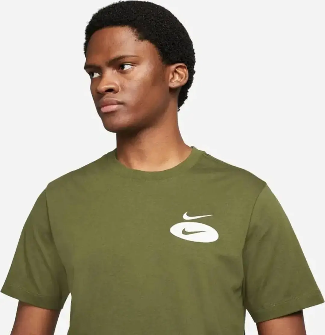 Nike Swoosh League Sportshirt Heren - 2XL - Donkergroen
