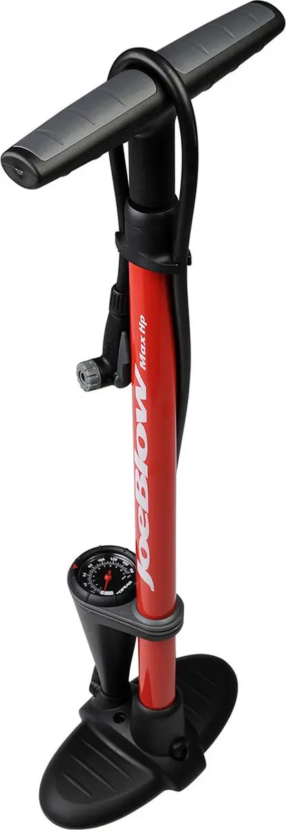 Topeak Joeblow Max HP Vloerpomp - Rood