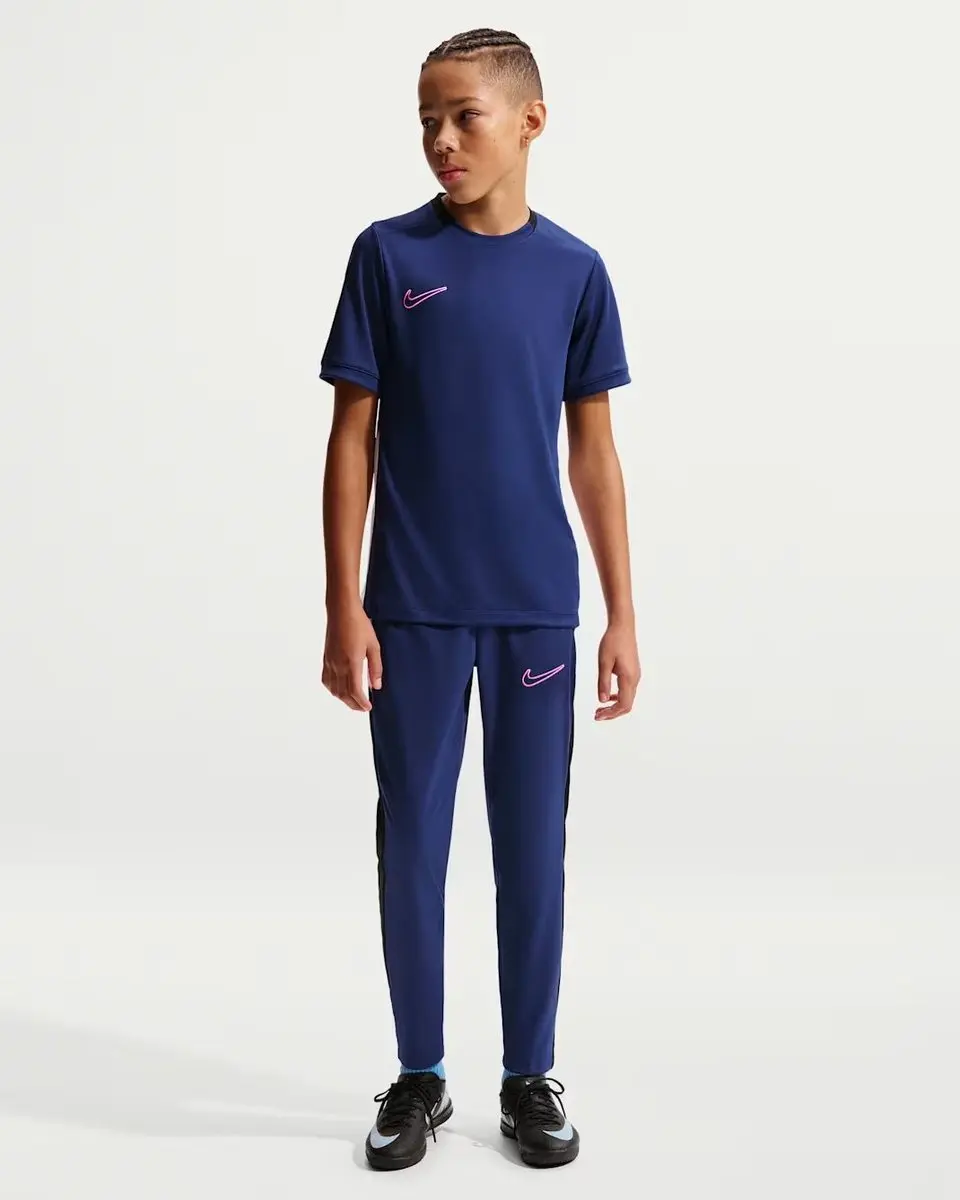 Nike Academy Shirt Kids HJ3716-493 Voetbalshirt - 164 - Blauw/Wit/Rosa