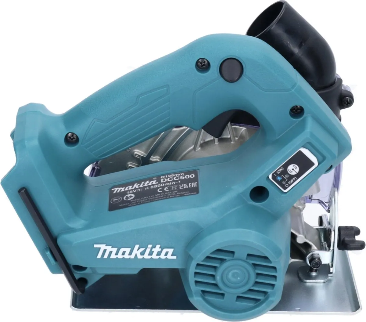 Makita DCC 500 ZJ Diamantslijper 125mm - 18V - Beton/Steen