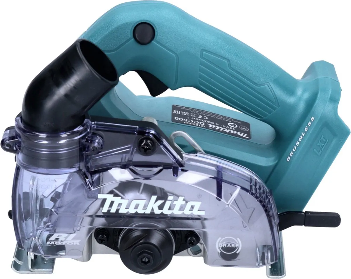 Makita DCC 500 ZJ Diamantslijper 125mm - 18V - Beton/Steen