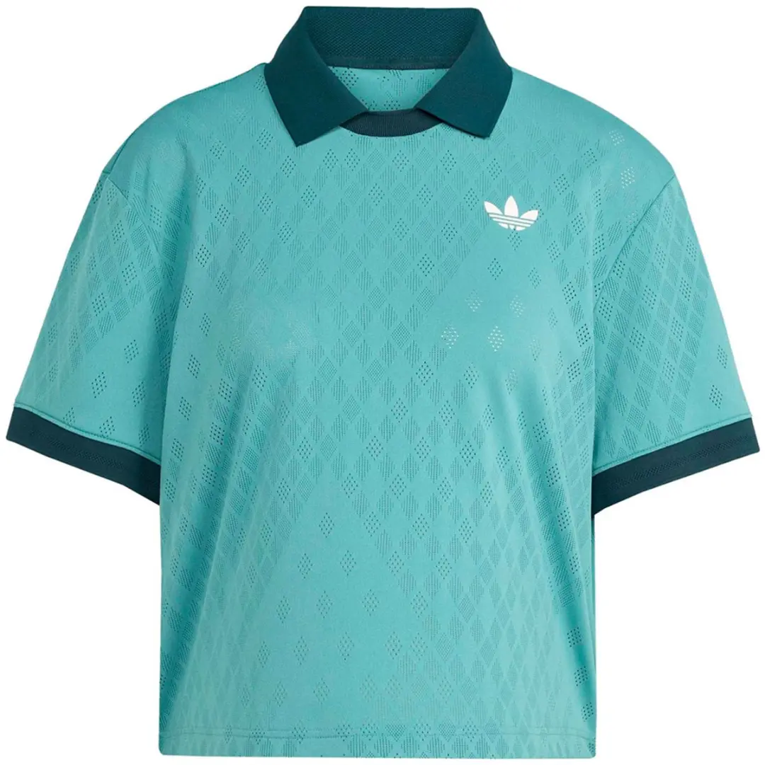 Adidas Pro Climacool Korte Mouw Poloshirt - Blauw L