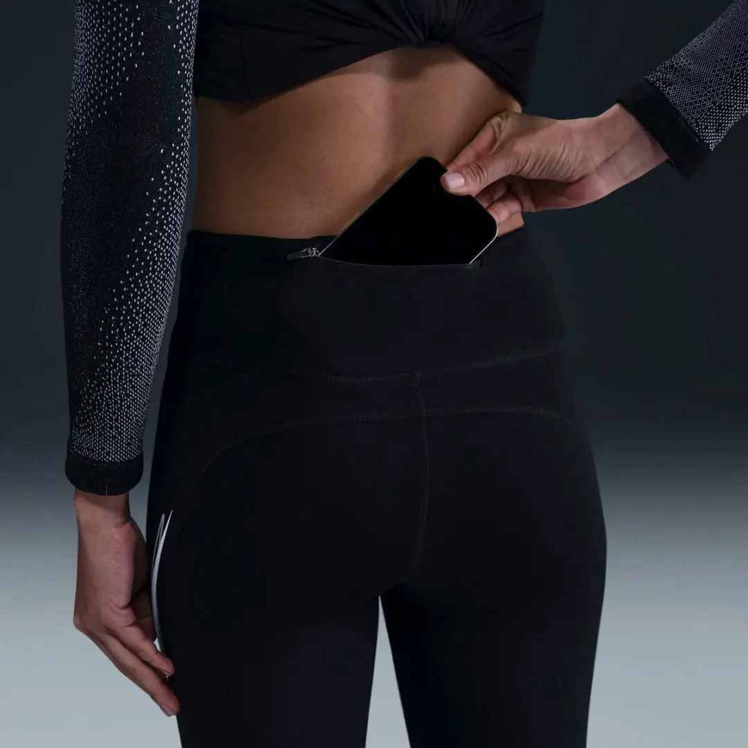 Nike Dri-FIT Fast 7/8 Tight Dames S - Zwart