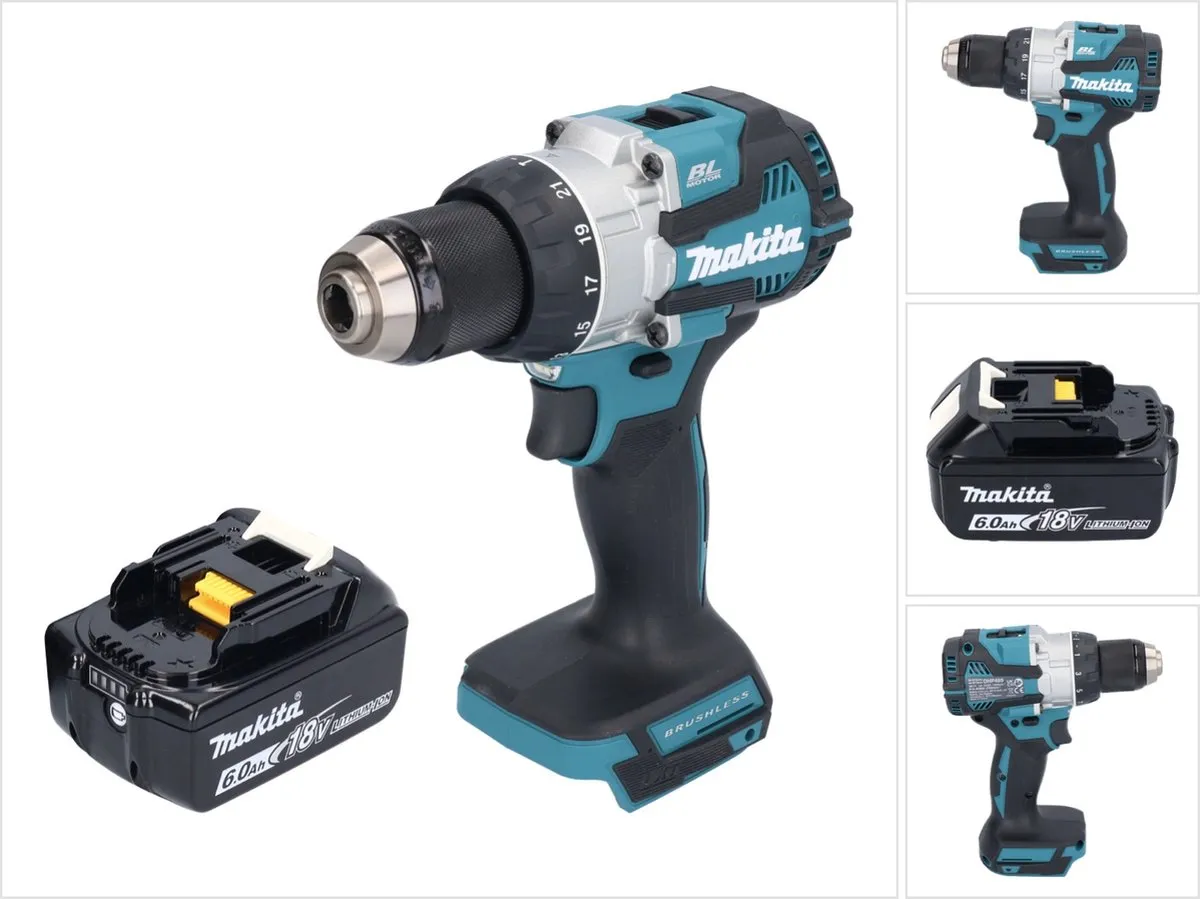 Makita DHP 489 G1 Klopboormachine 18V 73Nm