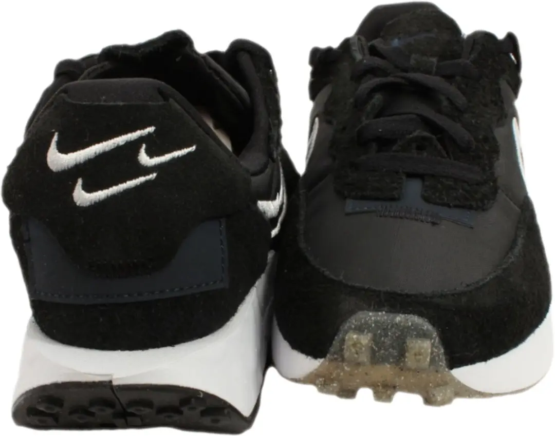 Nike Fontanka Waffle Damesschoenen 36 - Zwart/Dark Obsidian/Gum Light Brown