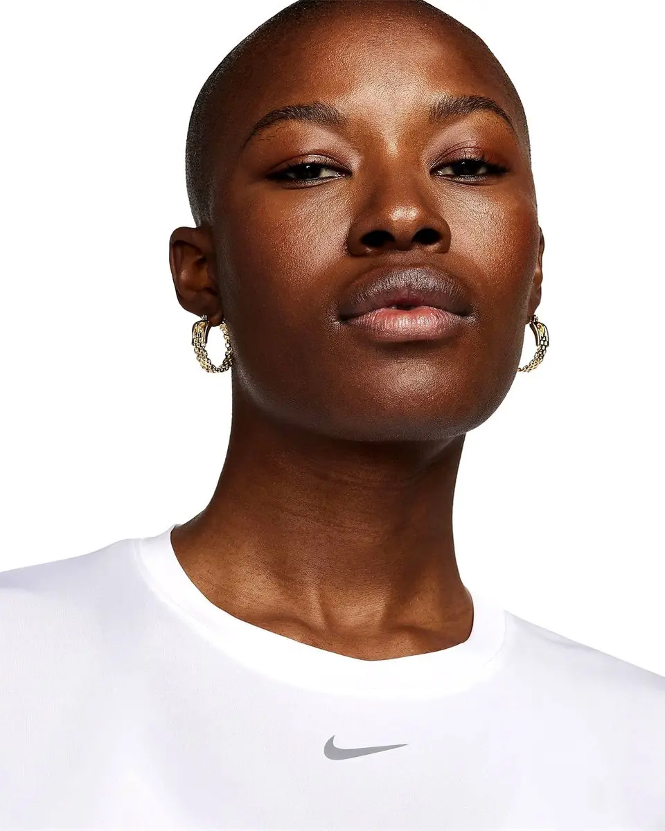 Nike NK One Classic DF Top Dames - Wit/Zwart - XL