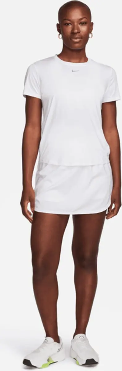 Nike NK One Classic DF Top Dames - Wit/Zwart - XL