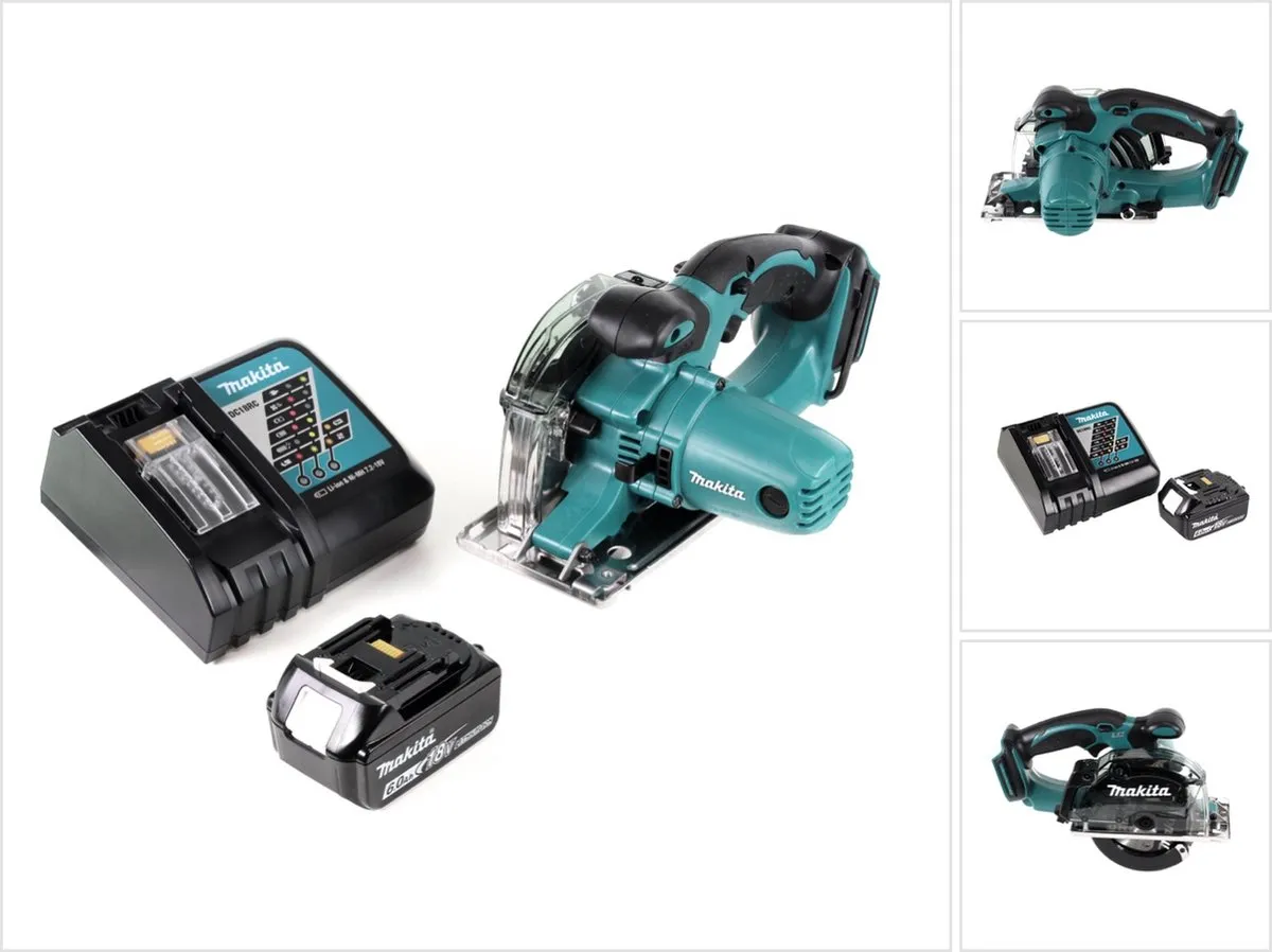 Makita DCS552RG1 18V Accu Handcirkelzaag 136mm