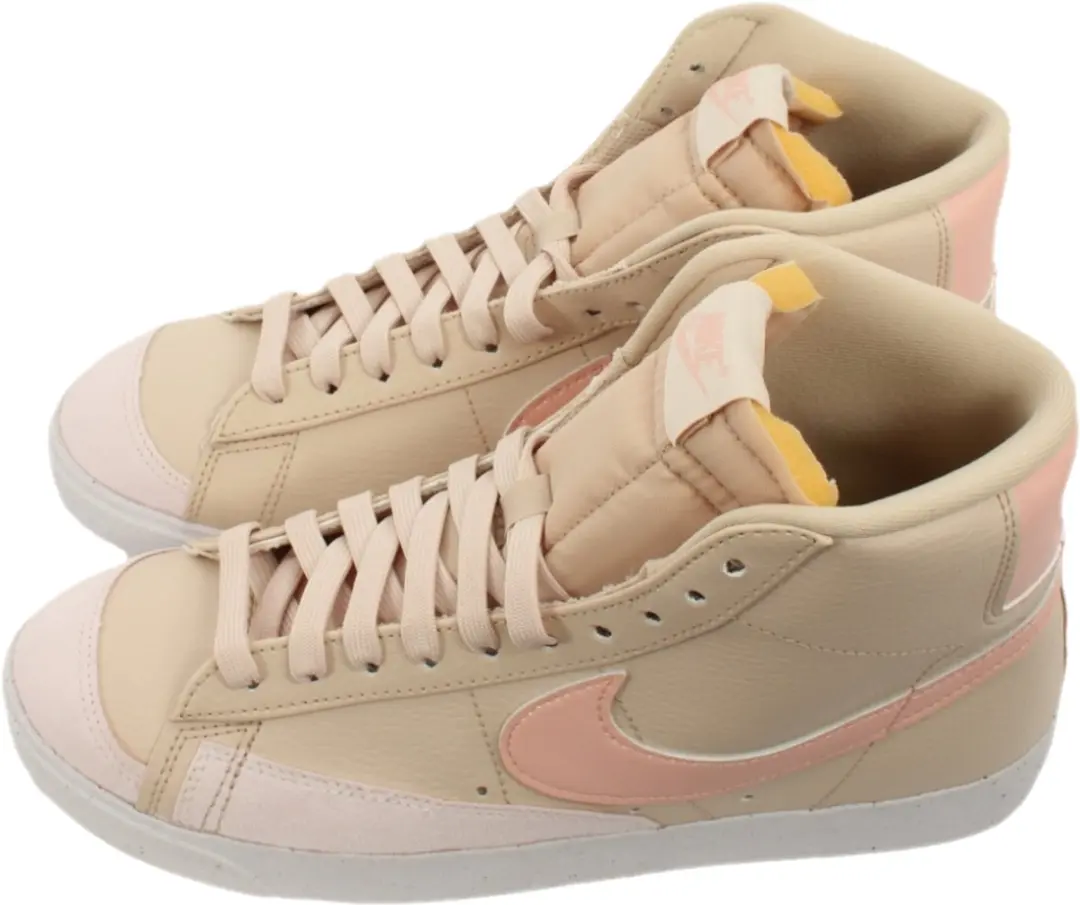 Nike Blazer Mid '77 Damesschoen 38 - Sanddrift/Light Soft Pink/Wit/Arctic Orange