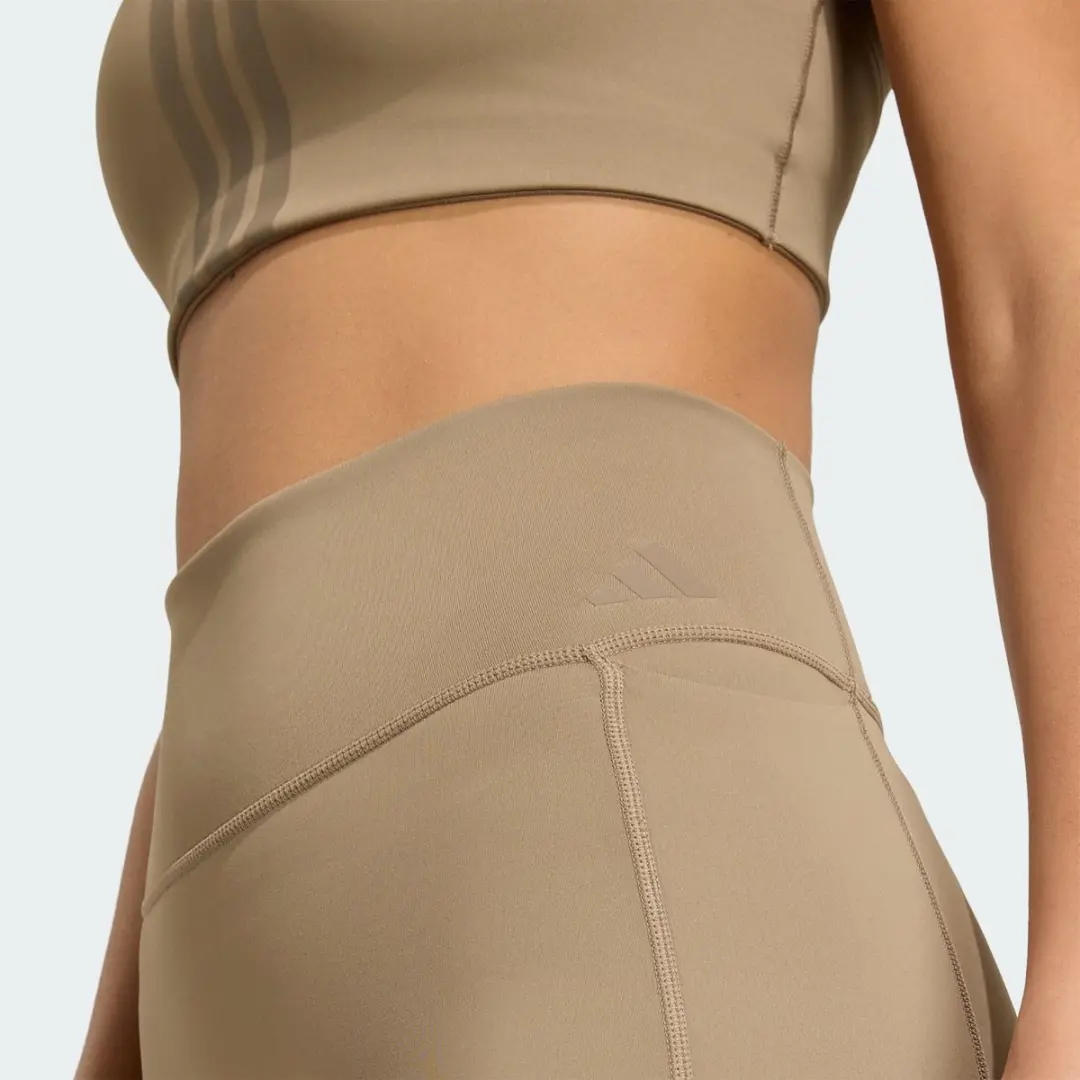 Adidas Performance Optime 3-Stripes 7/8 Workoutlegging L - Beige