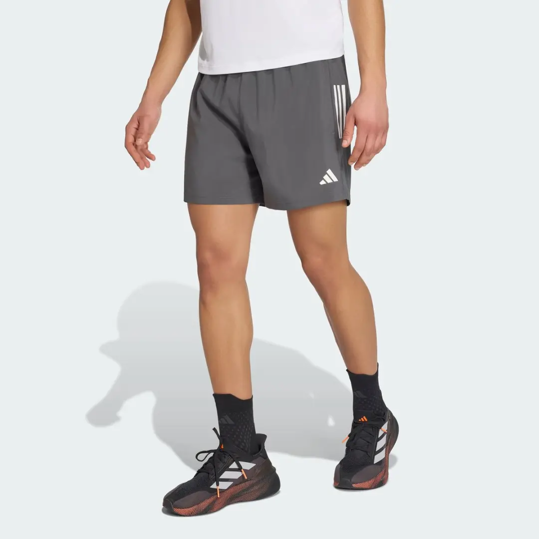 adidas Performance Own The Run Short IY0716 - Heren - Grijs - afbeelding 6 van 6