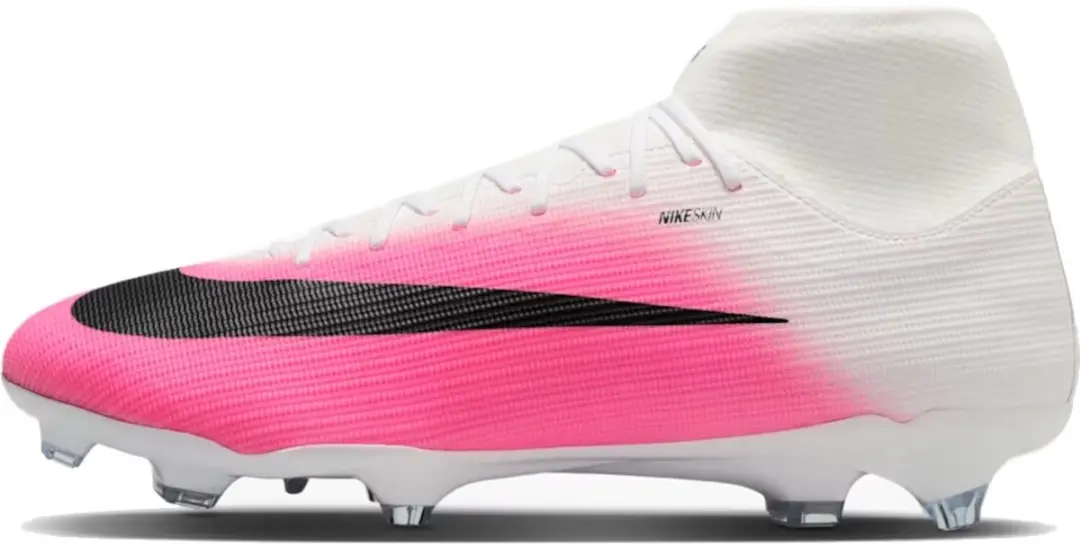 Nike Mercurial Superfly 11 Voetbalschoen FG/MG - Maat 41 - Wit/Roze