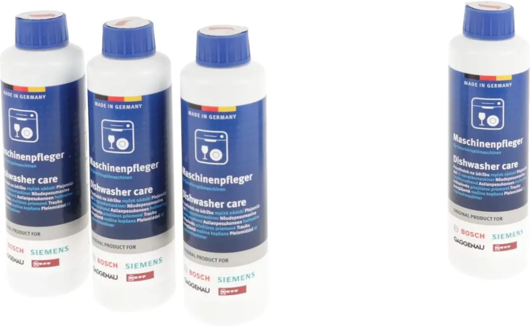 Bosch Siemens Neff Gaggenau Vaatwasreiniger 250ml - 4 Stuks