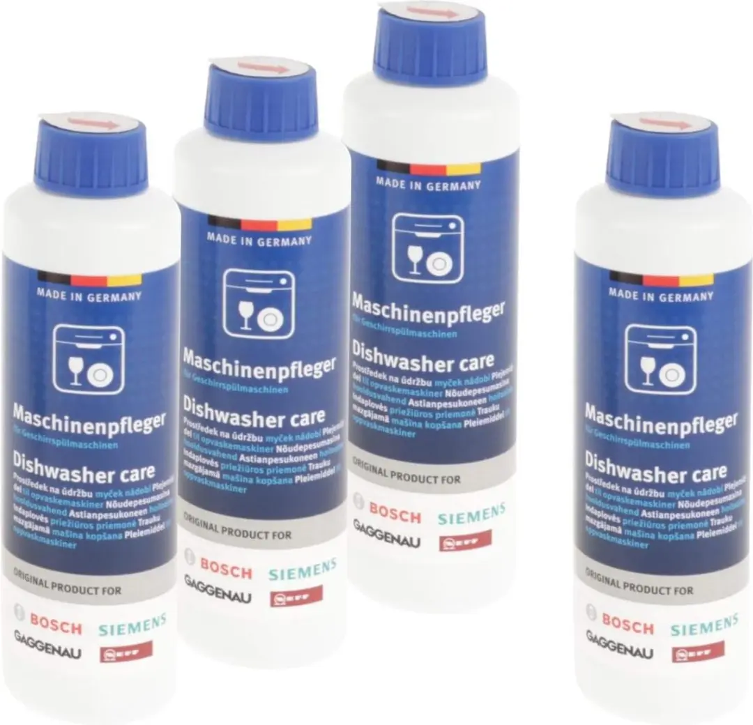 Bosch Siemens Neff Gaggenau Vaatwasreiniger 250ml - 4 Stuks