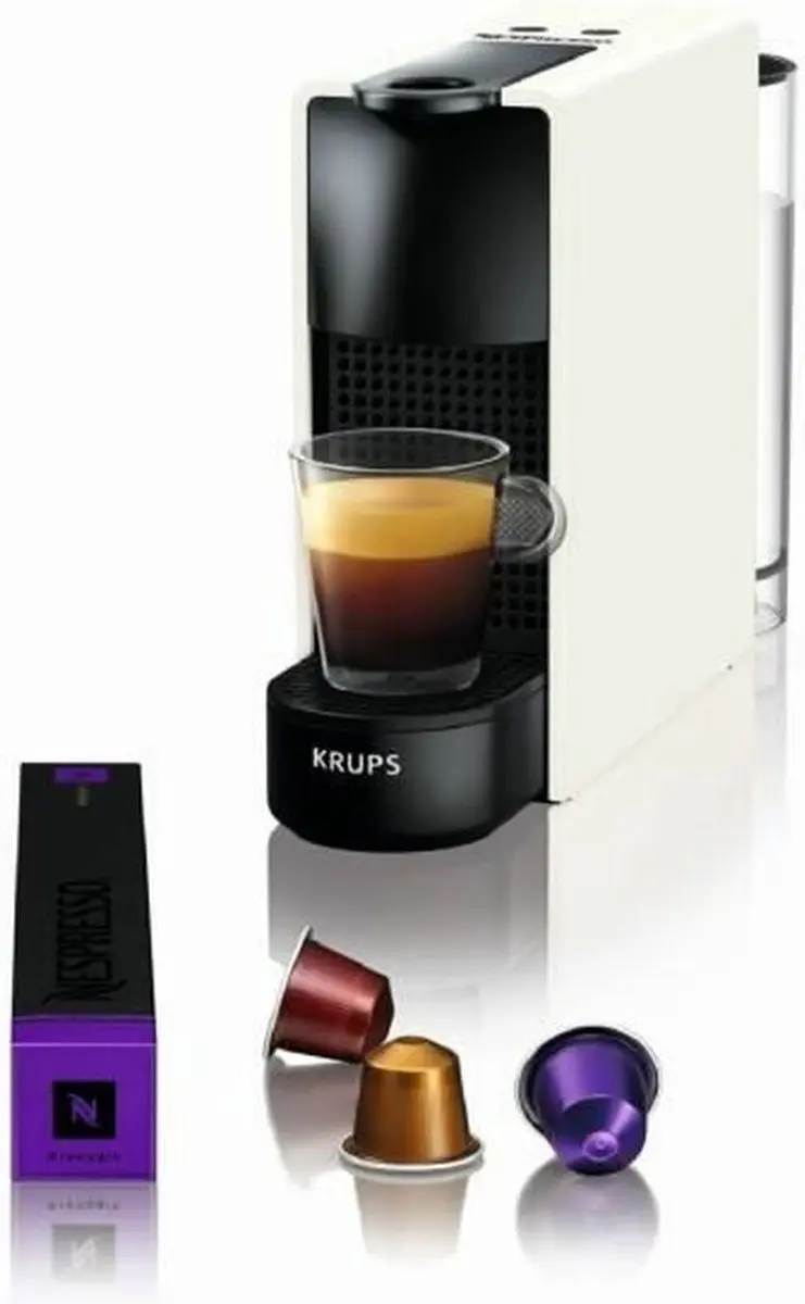 Krups Essenza Mini YY2912FD Nespresso Original - 1200W - Wit - afbeelding 5 van 5