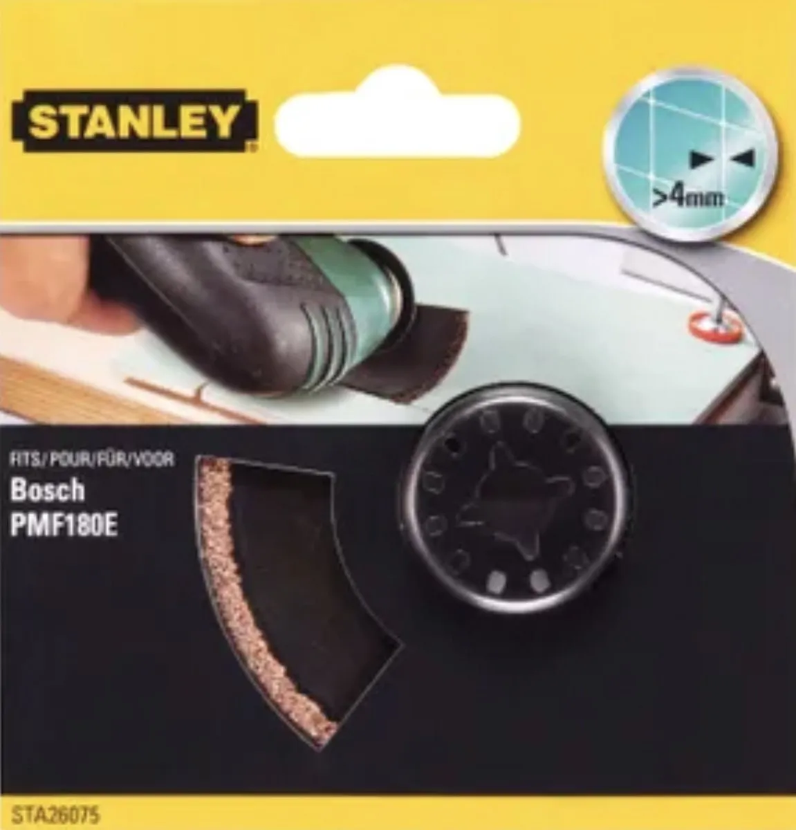 Stanley Segmentzaag Hardmetalen Schijf Ø85mm STA26075-XJ