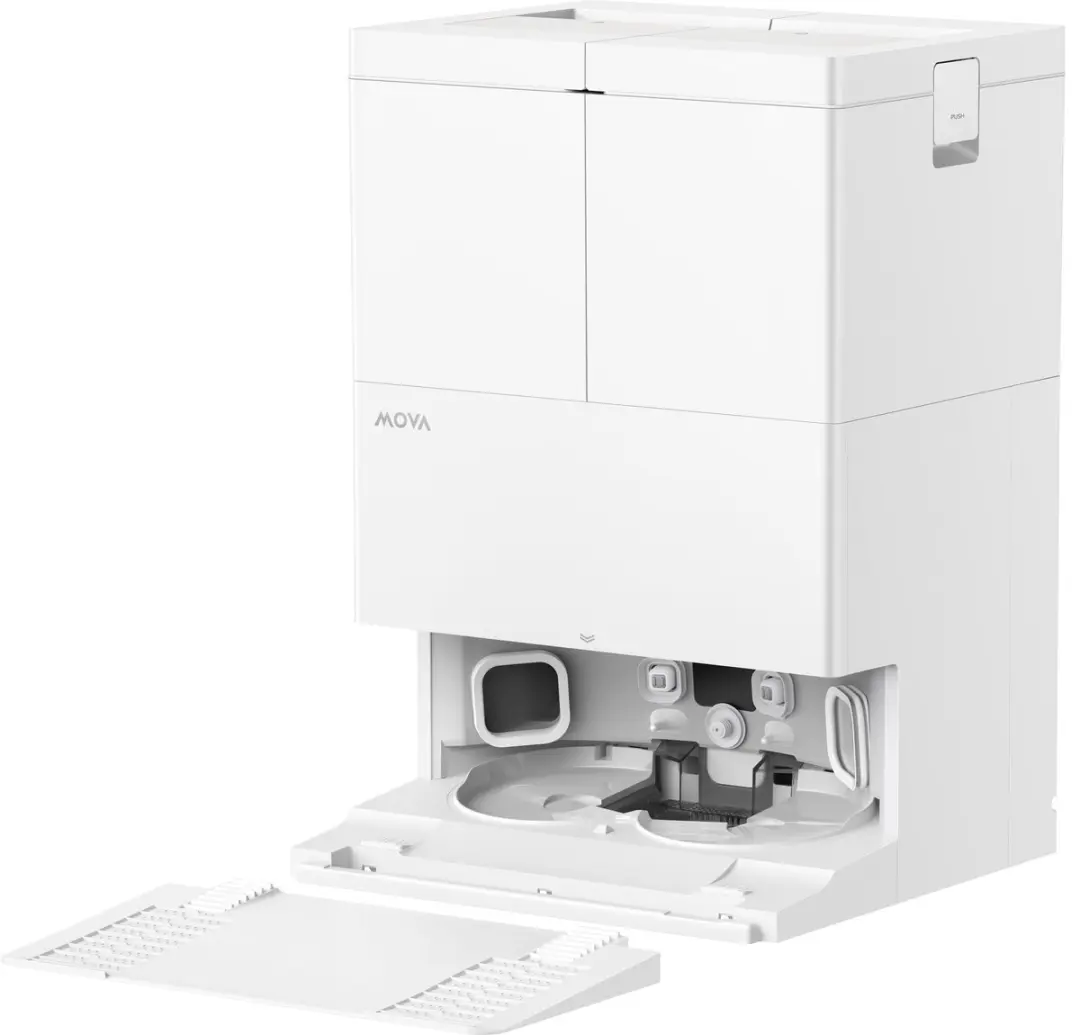 Mova E50 Ultra Robotstofzuiger RLE15SE - 30.000 Pa - Wit