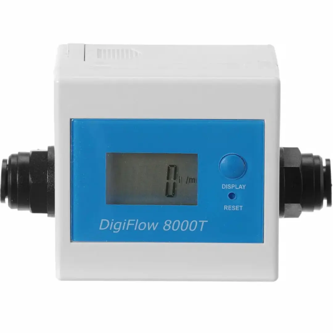 Hendi Elektronische Waterstroommeter 3/8" - Zwart