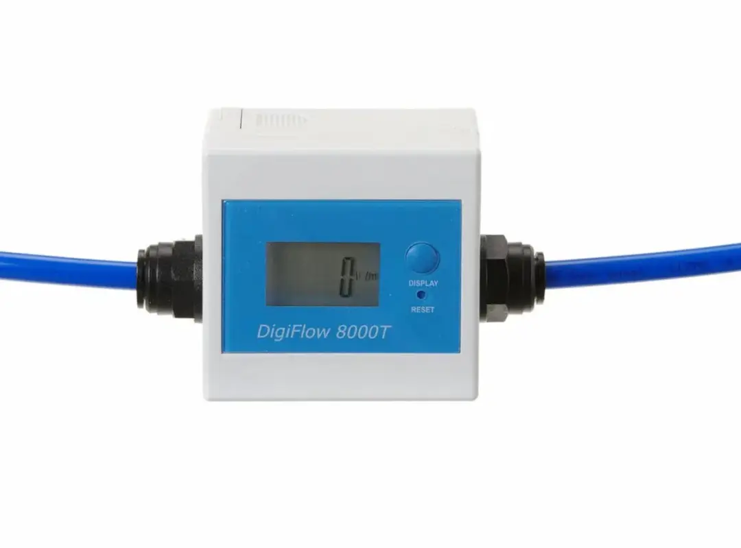 Hendi Elektronische Waterstroommeter 3/8" - Zwart
