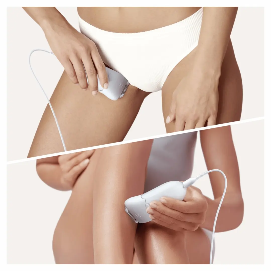 Braun Silk-épil SE 5-505 Power Epilator - 28 Pincetten - Wit/Paars