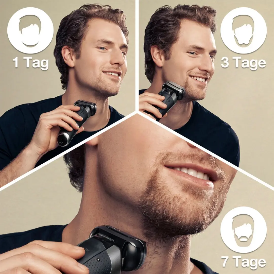 Braun Series 9 Pro 9485cc Scheerapparaat - 9 Mesjes - Zwart/Zilver