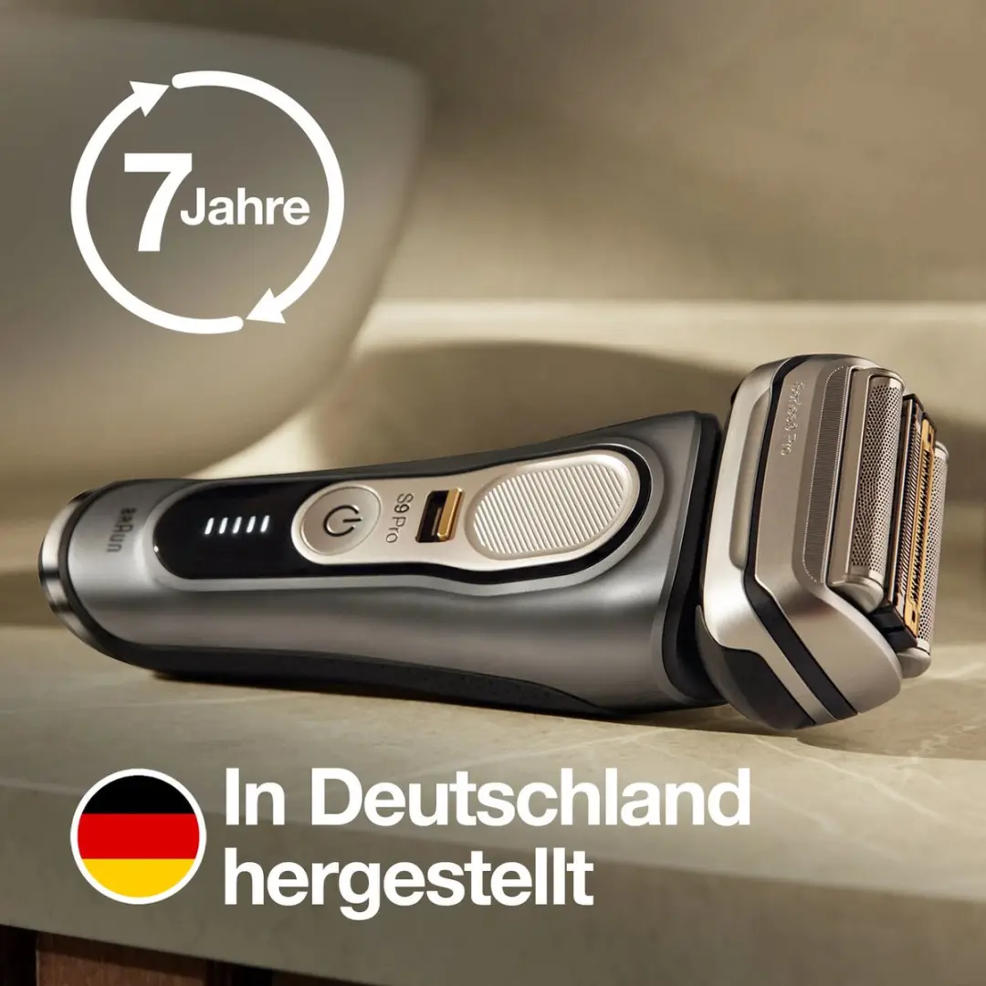 Braun Series 9 Pro 9485cc Scheerapparaat - 9 Mesjes - Zwart/Zilver