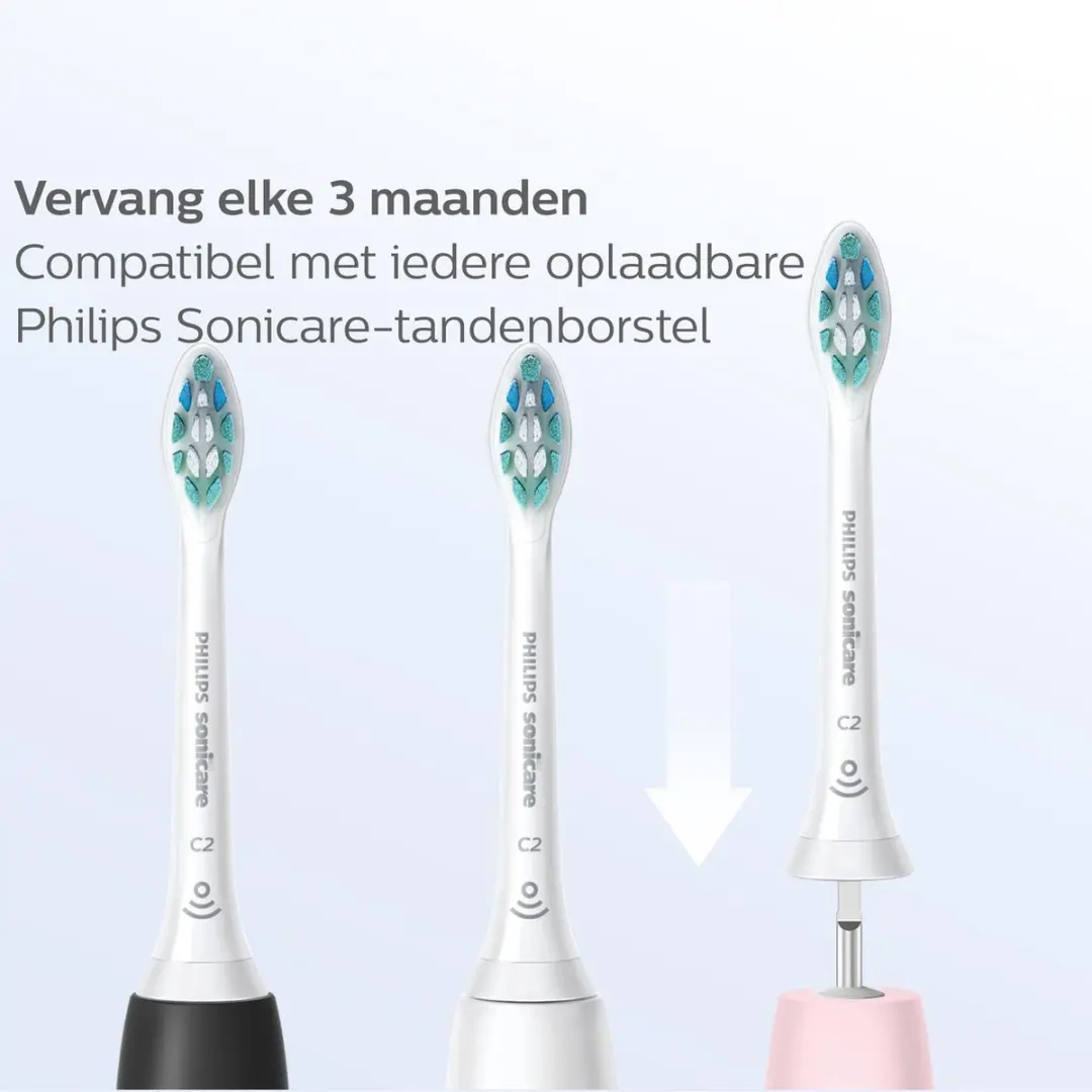 Philips Sonicare C2 HX9028/10 Opzetborstels - 8 Stuks