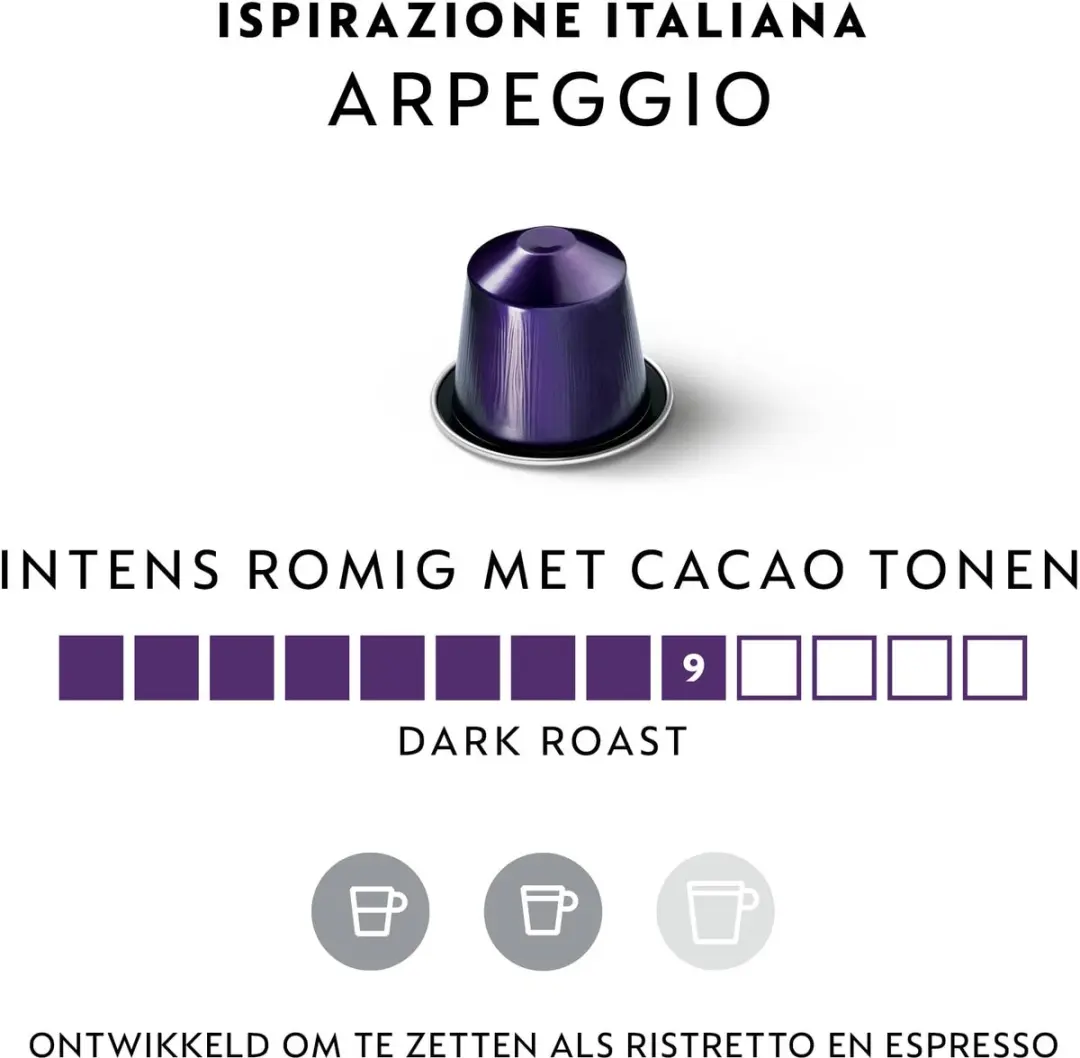 Nespresso Aeroccino 3 Melkopschuimer - 240ml - 3 standen - Zwart/Koffie