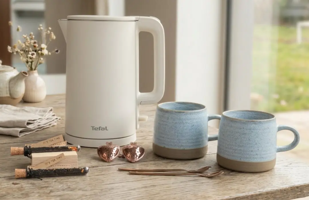Tefal Thermo Protect KO140BE0 Waterkoker - 1,5L - Beige