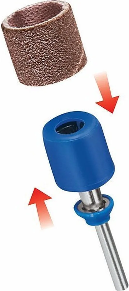 Dremel EZ SpeedClic SC407 Schuuropspandoorn & Schuurband 13mm - 60 Korrel