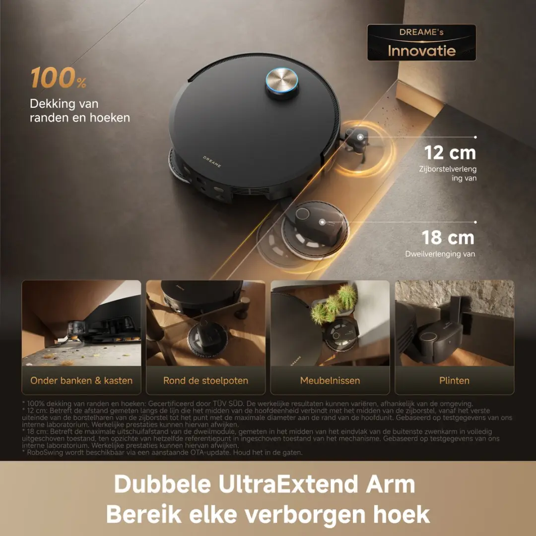 Dreame X60 Pro Ultra Complete Robotstofzuiger RLX96DE - Grijs - afbeelding 6 van 6