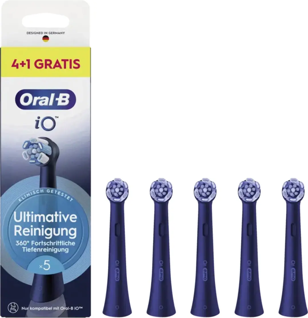 Oral-B iO 218mm Huis 5 Stuks - Zwart