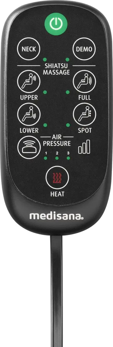 Medisana MC 825 New Generation Massagekussen - Rug/Nek - Blauw