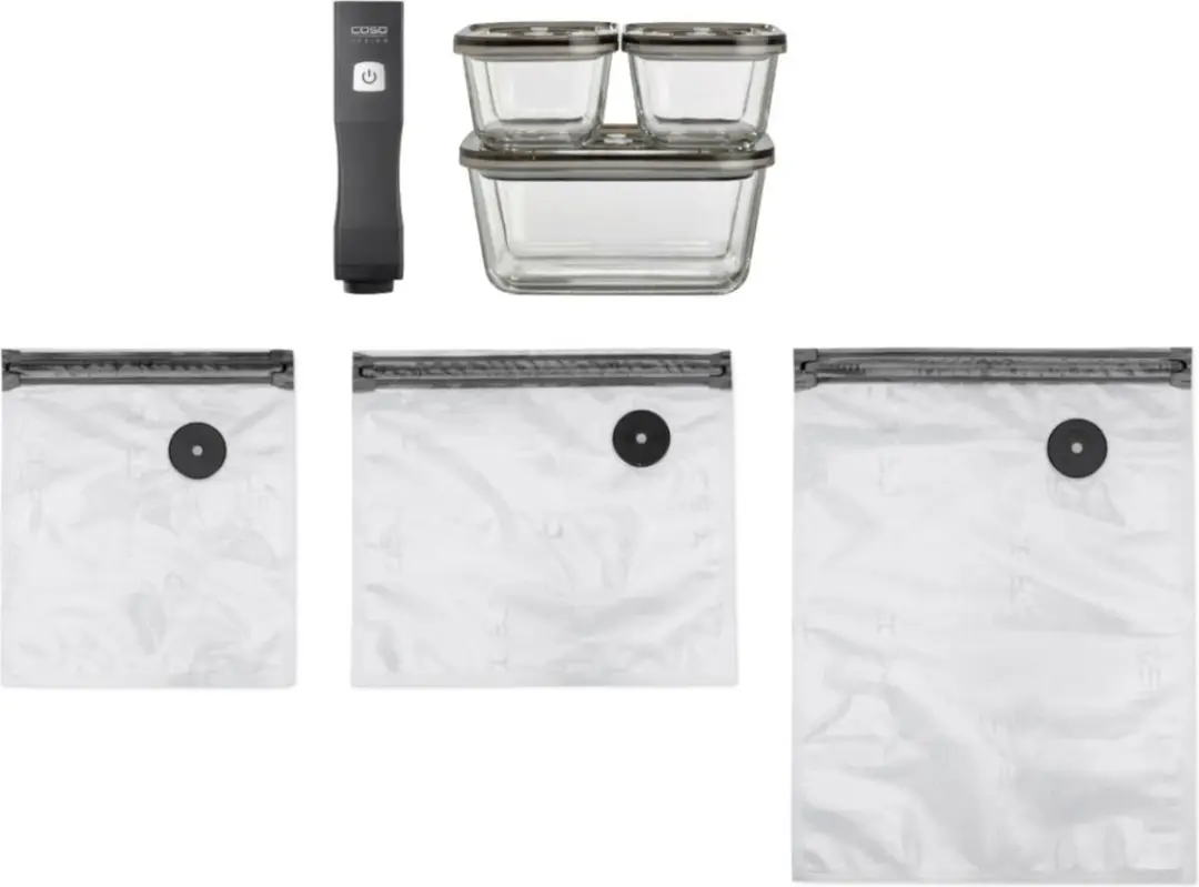 Caso Vacu OneTouch Eco-Set Vacuüm Machine 1169 - Zwart