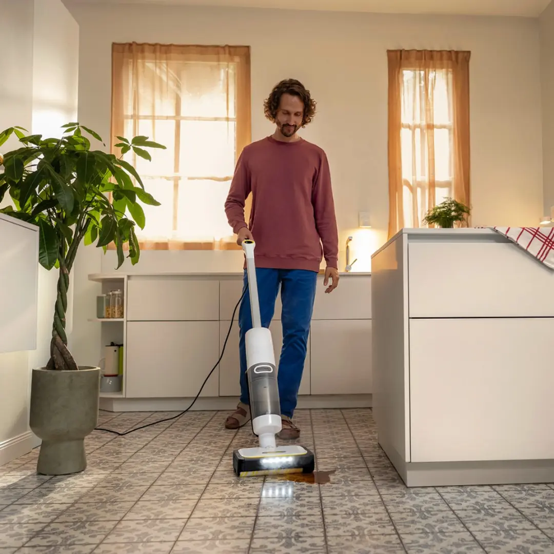 Kärcher SCV 4 Stoomzuiger - 3-in-1 Stofzuigen/Stomen - 1600W - Wit