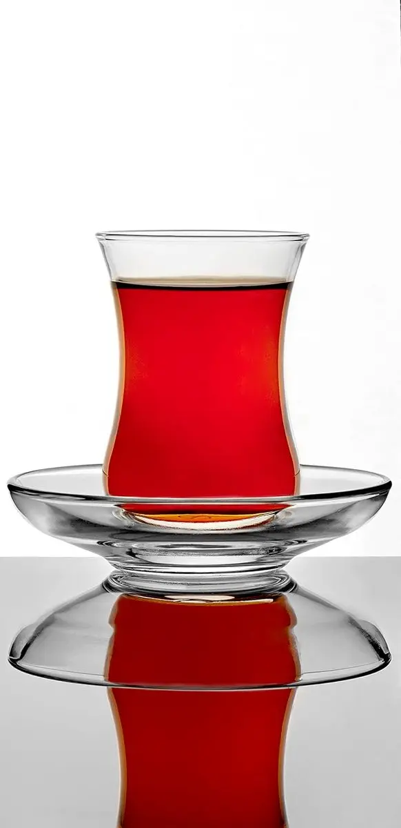 Pasabahce Turks Theeglazen Set - 6 Stuks 120ml Transparant