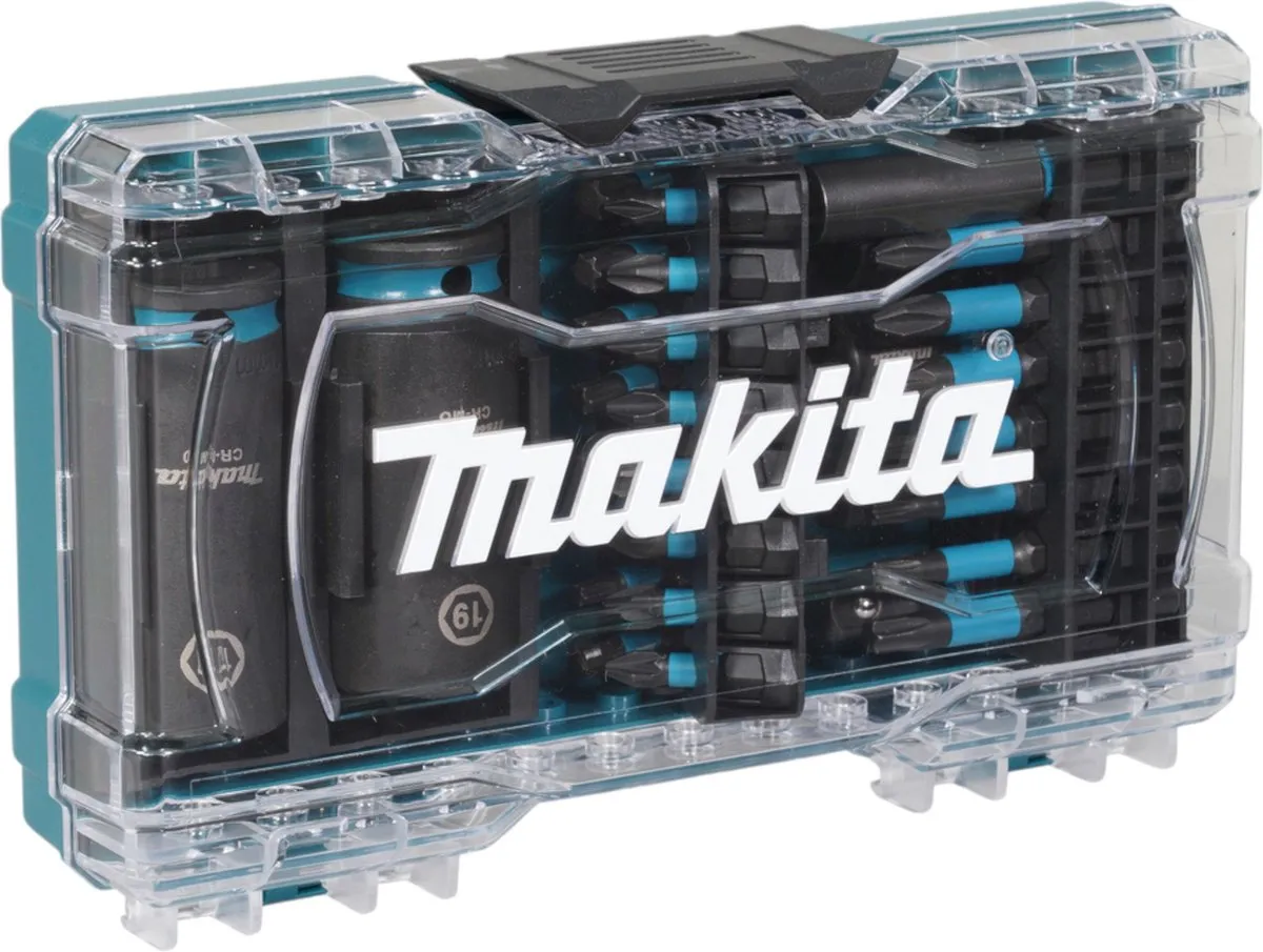 Makita E-22903 Impact Slagschroefbitset 30-delig