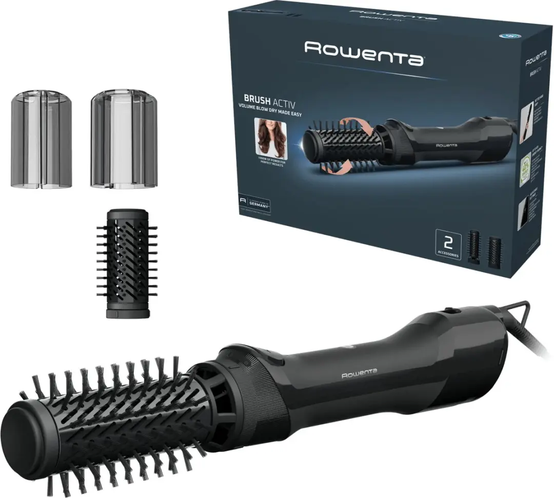 Rowenta Brush Activ UB9520F0 Roterende Borstel - 1000W - 2 Stuks