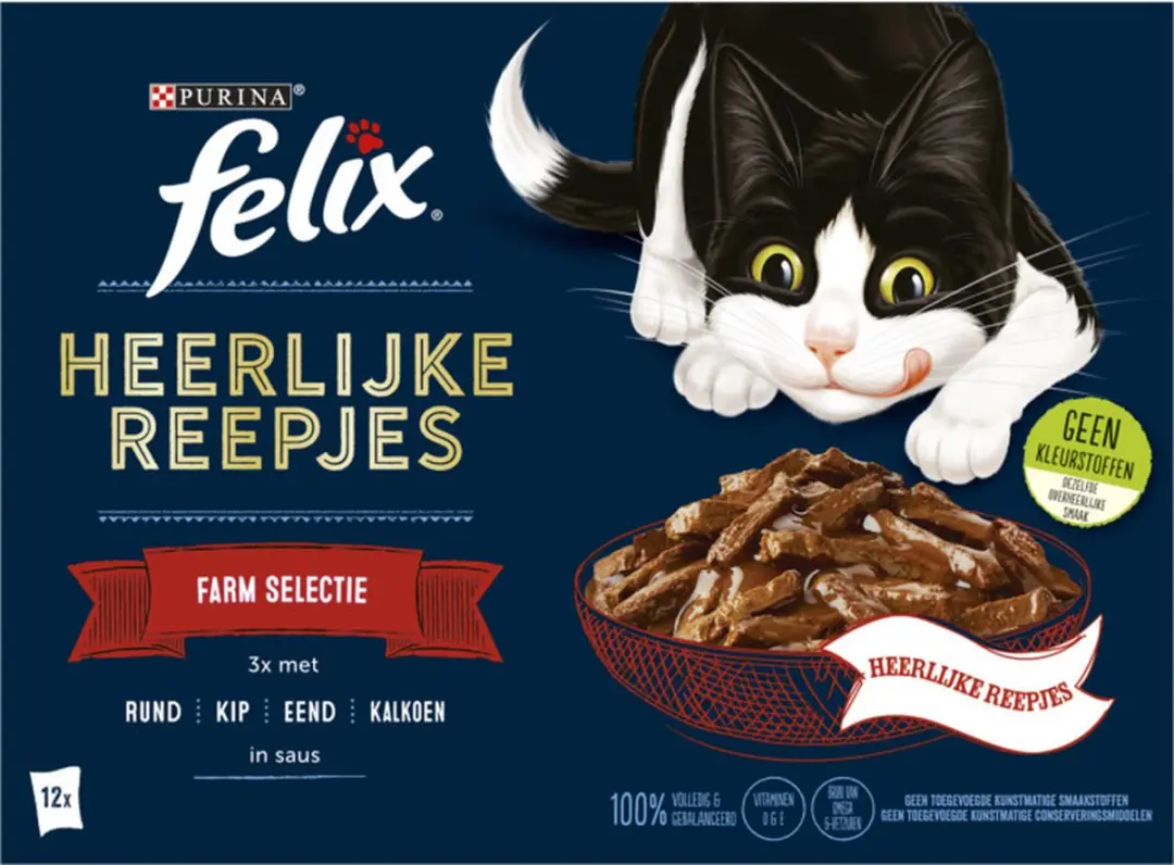 Felix Farm Selectie in Saus Reepjes