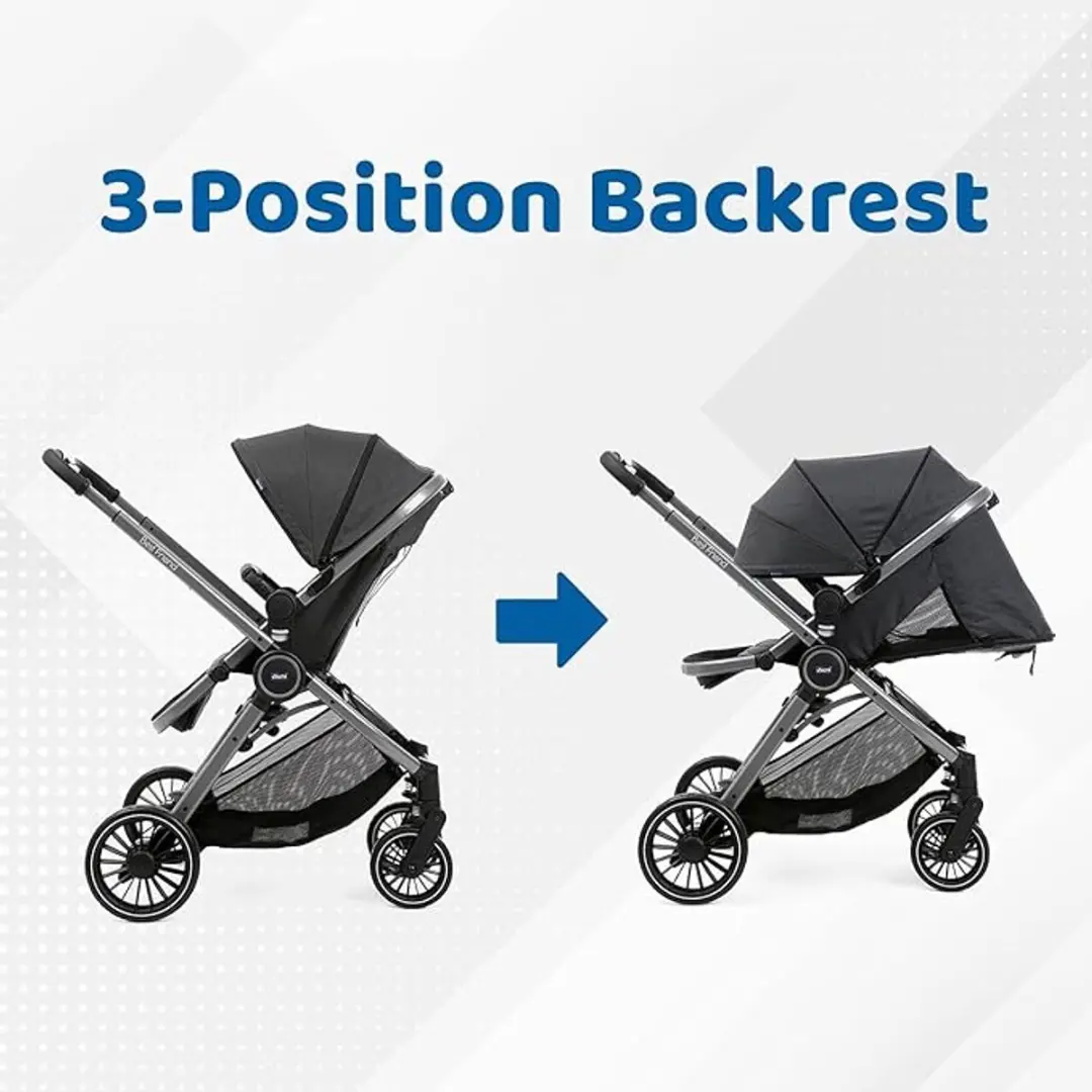 Chicco Best Friend Pro Priate Black Kinderwagen - Zwart