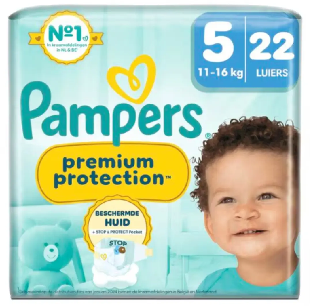 Pampers Premium Protection Luiers Maat 5