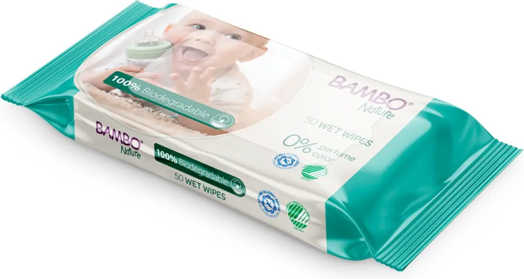 BAMBO Nature Billendoekjes Biologisch Afbreekbaar