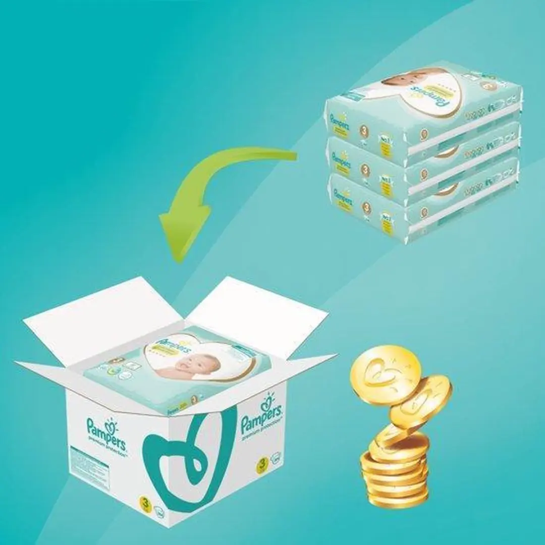 Pampers Premium Protection Luiers Maat 3 - 50 Stuks