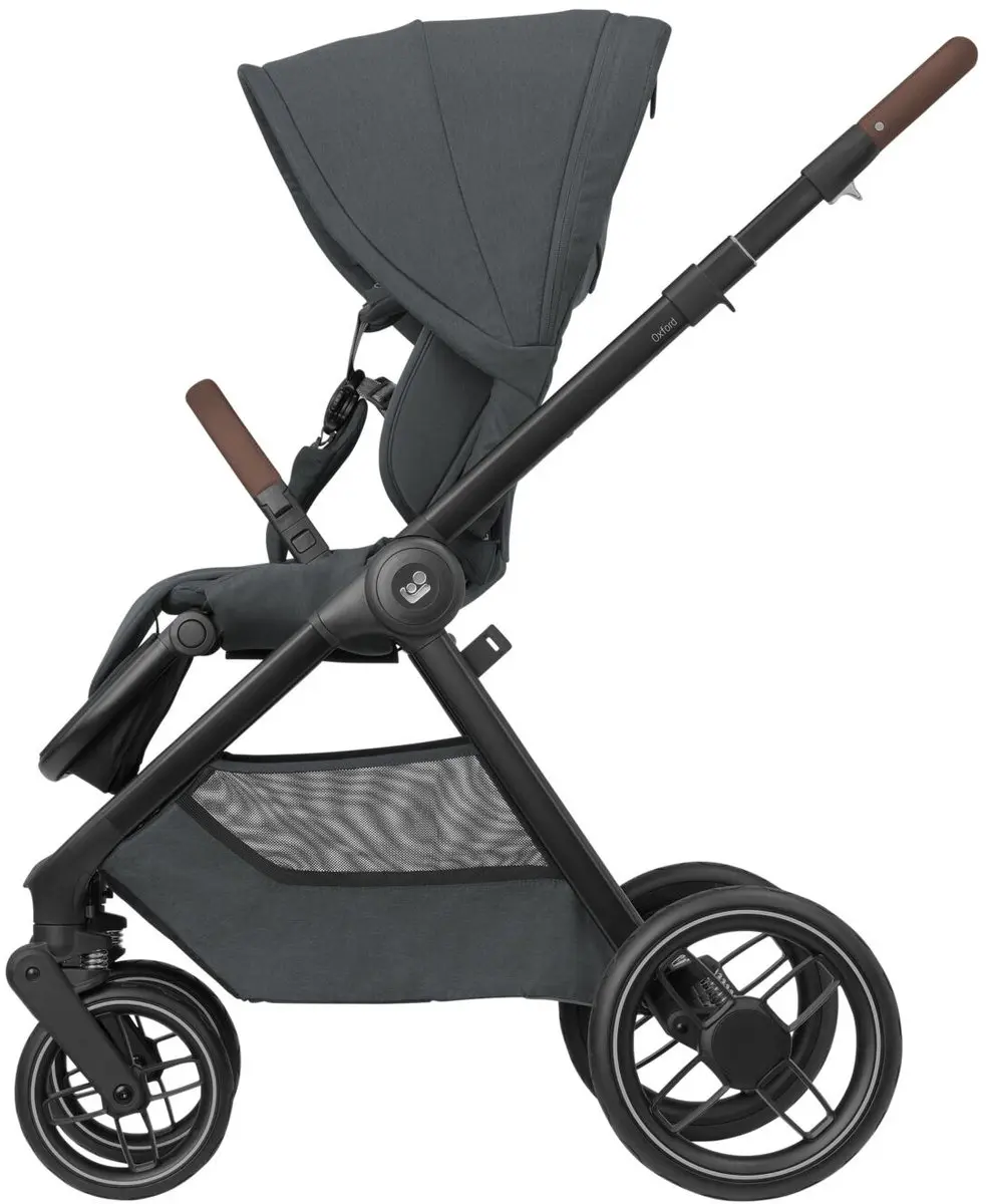 Maxi-Cosi Oxford Plus FamilyFix 360 Pro Twillic Graphite - Adapters Bundel