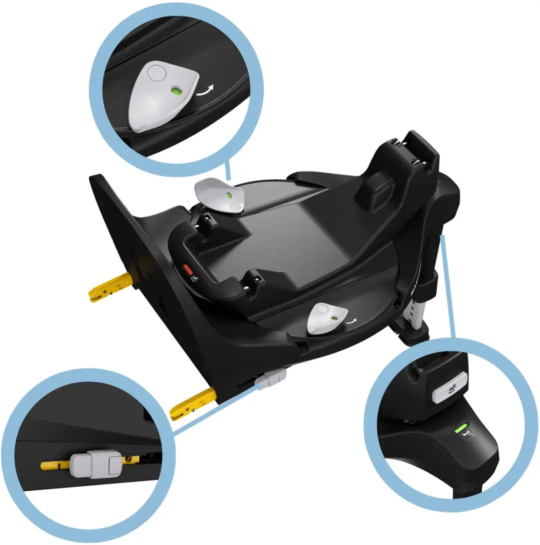 Maxi-Cosi Oxford Plus FamilyFix 360 Pro Twillic Graphite - Adapters Bundel