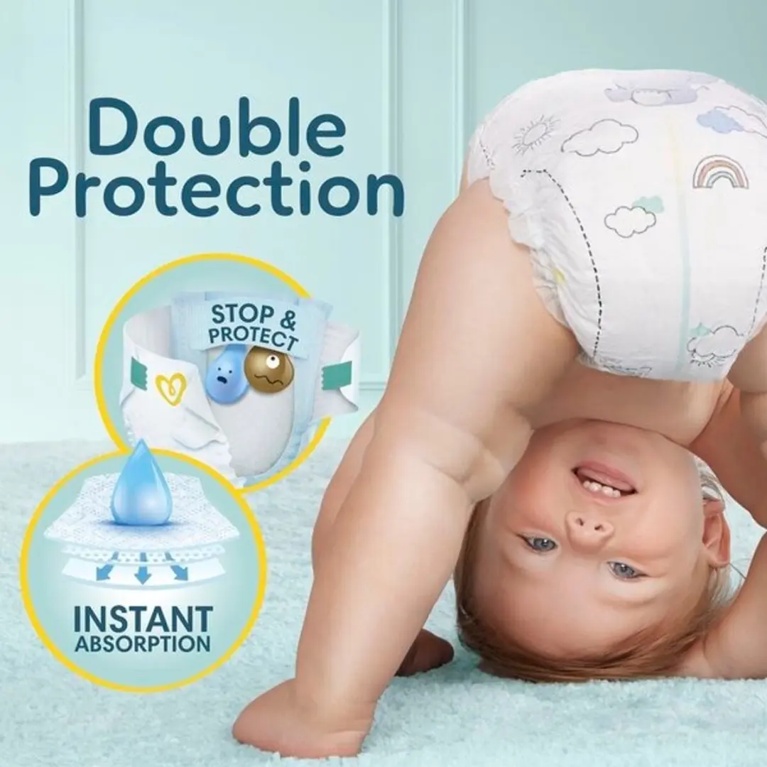 Pampers Premium Protection Maat 4 Luiers 9-14kg - 52 Stuks